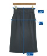TONAL（トーナル）ひざ丈スカート 紺 サイズ:38(M位) レディース/2200637847087