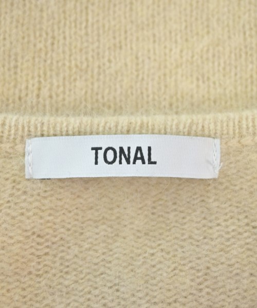 TONAL（トーナル）ニット・セーター ベージュ サイズ:38(M位) レディース/2200641822018