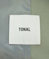 TONAL（トーナル）ノーカラージャケット 緑 サイズ:38(M位) レディース/2200606491013