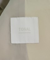 TONAL（トーナル）ノーカラージャケット ベージュ サイズ:2(M位) レディース/2200606146029