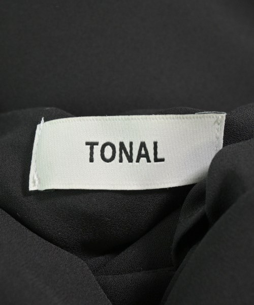 TONAL（トーナル）ブラウス 黒 サイズ:38(M位) レディース/2200616693070