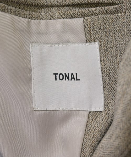 TONAL（トーナル）ジャケット ベージュ サイズ:38(M位) レディース/2200604518019