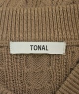 TONAL（トーナル）ニット・セーター 茶 サイズ:38(M位) レディース/2200668957113