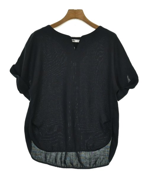 TONAL(トーナル)ブラウス 紺 サイズ:38(M位)/2200672946059