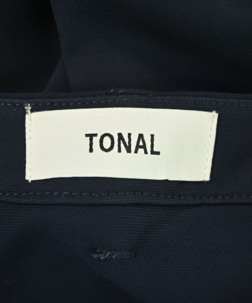 TONAL（トーナル）ブラウス 紺 サイズ:38(M位) レディース/2200690398069