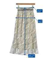 TONAL（トーナル）ロング・マキシ丈スカート 白 サイズ:38(M位) レディース/2200690398144
