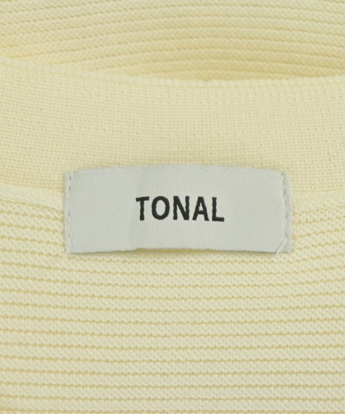 TONAL（トーナル）ニット・セーター 黄 サイズ:38(M位) レディース/2200692681053