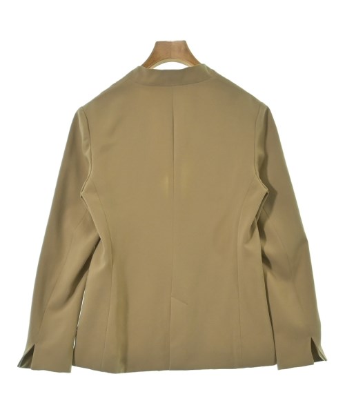 TONAL（トーナル）ノーカラージャケット ベージュ サイズ:38(M位) レディース/2200654021019