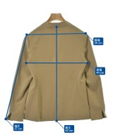 TONAL（トーナル）ノーカラージャケット ベージュ サイズ:38(M位) レディース/2200654021019