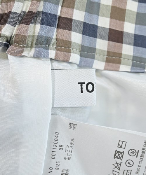 TONAL（トーナル）ロング・マキシ丈スカート 紺 サイズ:38(M位) レディース/2200655671015