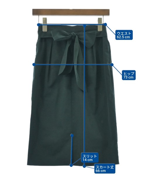 TONAL（トーナル）ロング・マキシ丈スカート 緑 サイズ:38(M位) レディース/2200653281032