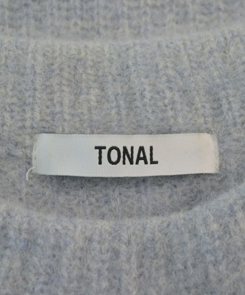 TONAL（トーナル）ニット・セーター 青 サイズ:38(M位) レディース/2200653765075