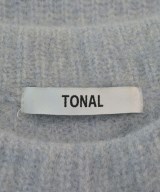 TONAL（トーナル）ニット・セーター 青 サイズ:38(M位) レディース/2200653765075