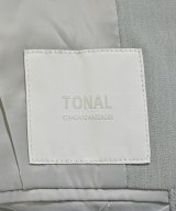 TONAL（トーナル）ノーカラージャケット グレー サイズ:36(S位) レディース/2200712026017