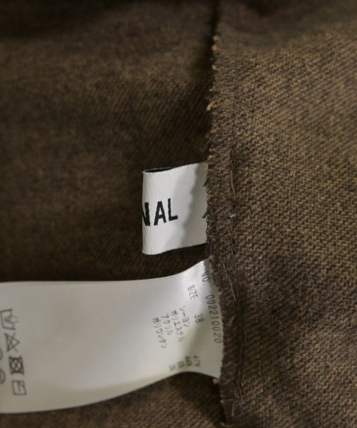 TONAL（トーナル）ブラウス 茶 サイズ:38(M位) レディース/2200645089080