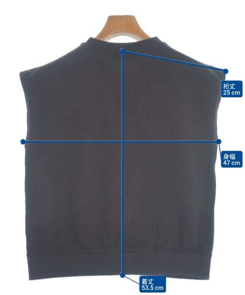 TONAL（トーナル）ノースリーブ 茶 サイズ:38(M位) レディース/2200623099070