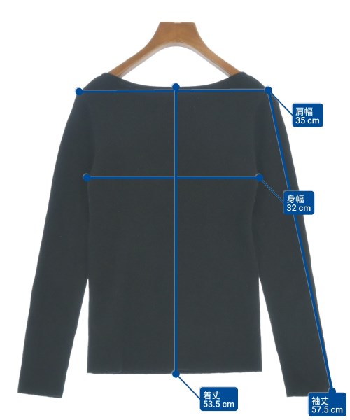 TONAL（トーナル）ニット・セーター 黒 サイズ:38(M位) レディース/2200661749012