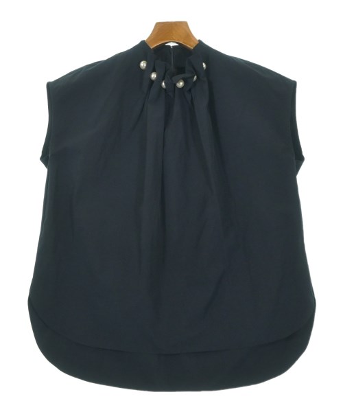 TONAL(トーナル)ブラウス 紺 サイズ:38(M位)/2200670805037