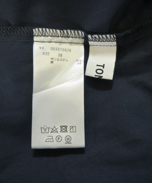 TONAL（トーナル）ブラウス 紺 サイズ:38(M位) レディース/2200670805037