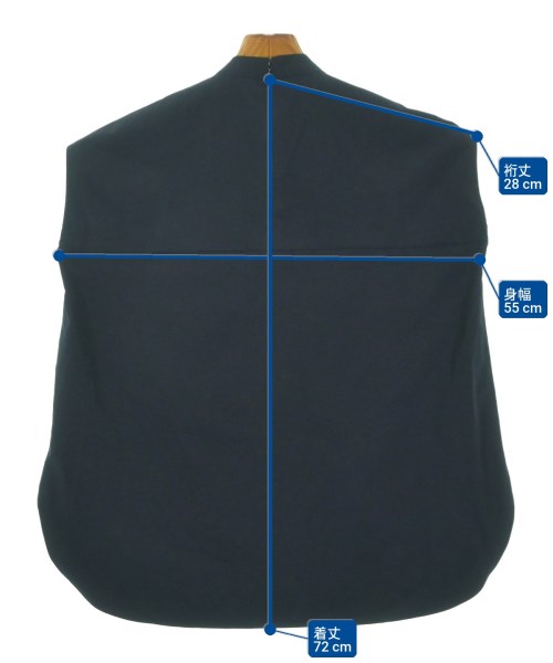 TONAL（トーナル）ブラウス 紺 サイズ:38(M位) レディース/2200670805037