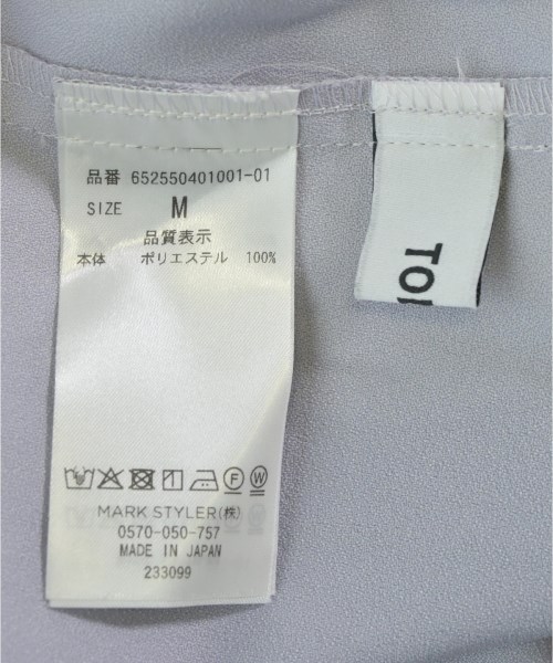 TONAL（トーナル）ブラウス 紫 サイズ:M レディース/2200728309104