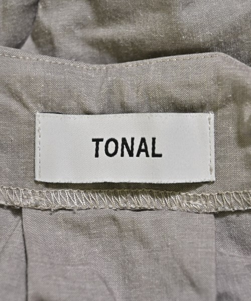 TONAL（トーナル）ブラウス グレー サイズ:38(M位) レディース/2200720641103