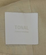 TONAL（トーナル）ノーカラージャケット ベージュ サイズ:36(S位) レディース/2200719639166