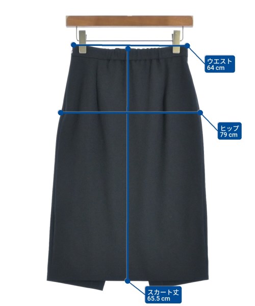 TONAL（トーナル）ロング・マキシ丈スカート 紺 サイズ:36(S位) レディース/2200676743098