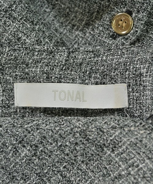 TONAL（トーナル）ブラウス 黒 サイズ:38(M位) レディース/2200676181081