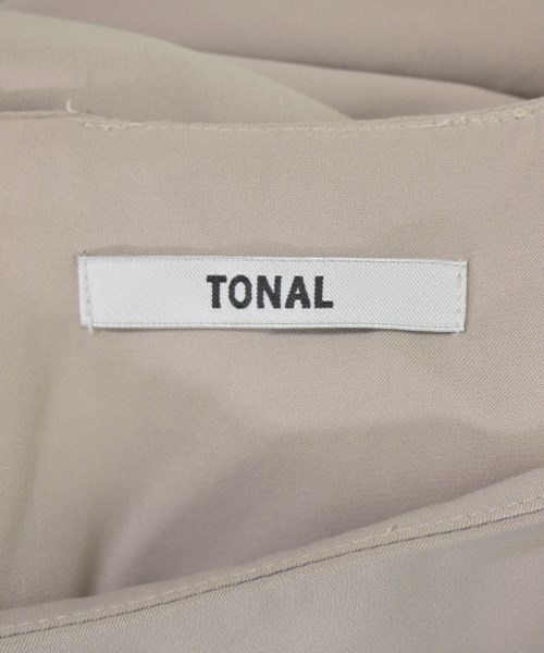 TONAL（トーナル）ワンピース グレー サイズ:38(M位) レディース/2200675019095