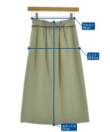 TONAL（トーナル）ロング・マキシ丈スカート カーキ サイズ:36(S位) レディース/2200682849135