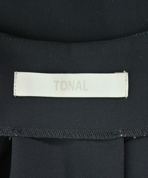 TONAL（トーナル）ブラウス 紺 サイズ:38(M位) レディース/2200688582029