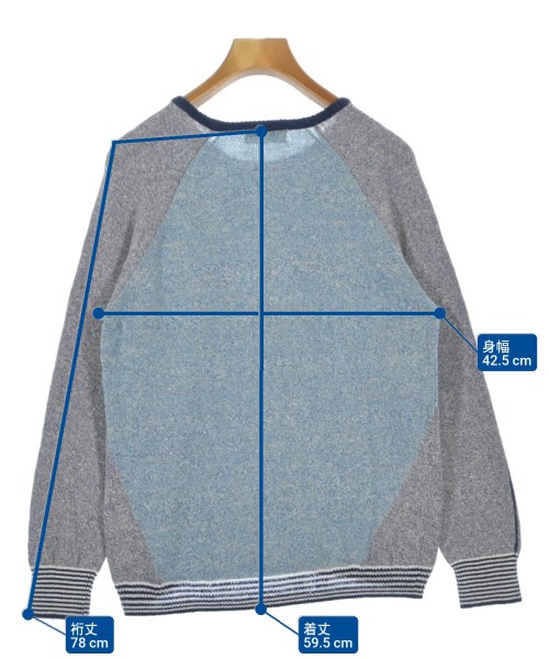 GEORGES RECH（ジョルジュレッシュ）ニット・セーター 青 サイズ:38(M位) レディース/2200666179142