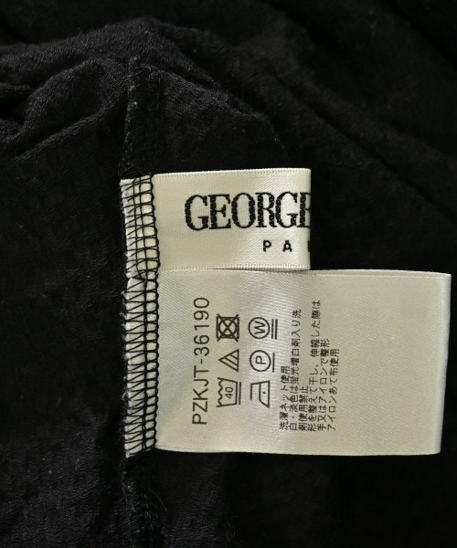 GEORGES RECH（ジョルジュレッシュ）ブラウス 黒 サイズ:38(M位) レディース/2200666179326