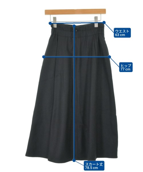 GEORGES RECH（ジョルジュレッシュ）ロング・マキシ丈スカート 黒 サイズ:36(S位) レディース/2200667029033