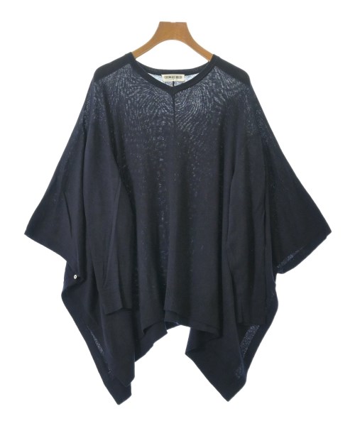 GEORGES RECH(ジョルジュレッシュ)ニット・セーター 紺 サイズ:36(S位)/2200667029101