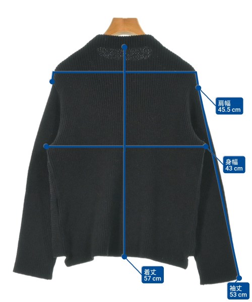 GEORGES RECH（ジョルジュレッシュ）ニット・セーター 黒 サイズ:36(S位) レディース/2200667029149