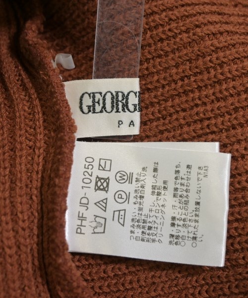 GEORGES RECH（ジョルジュレッシュ）ニット・セーター 茶 サイズ:36(S位) レディース/2200667029156