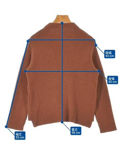 GEORGES RECH（ジョルジュレッシュ）ニット・セーター 茶 サイズ:36(S位) レディース/2200667029156