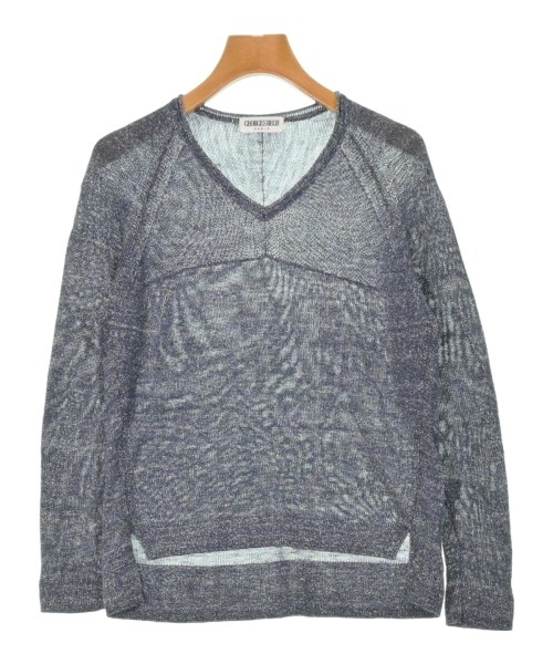 GEORGES RECH(ジョルジュレッシュ)ニット・セーター 紺 サイズ:36(S位)/2200667029187