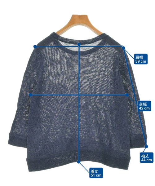 GEORGES RECH（ジョルジュレッシュ）ニット・セーター 紺 サイズ:36(S位) レディース/2200667029200