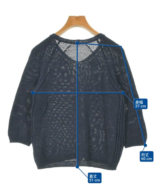 GEORGES RECH（ジョルジュレッシュ）ニット・セーター 紺 サイズ:36(S位) レディース/2200667029231