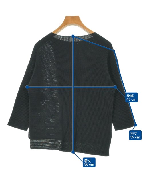 GEORGES RECH（ジョルジュレッシュ）ニット・セーター 黒 サイズ:36(S位) レディース/2200667029248