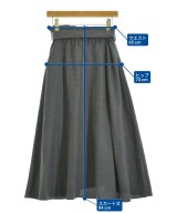 GEORGES RECH（ジョルジュレッシュ）ロング・マキシ丈スカート グレー サイズ:36(S位) レディース/2200667029309