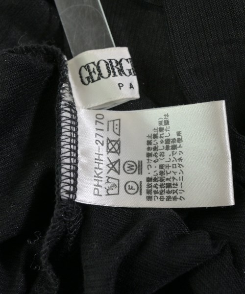 GEORGES RECH（ジョルジュレッシュ）Tシャツ・カットソー 黒 サイズ:36(S位) レディース/2200667029323