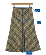 GEORGES RECH（ジョルジュレッシュ）ロング・マキシ丈スカート 茶 サイズ:36(S位) レディース/2200726234248