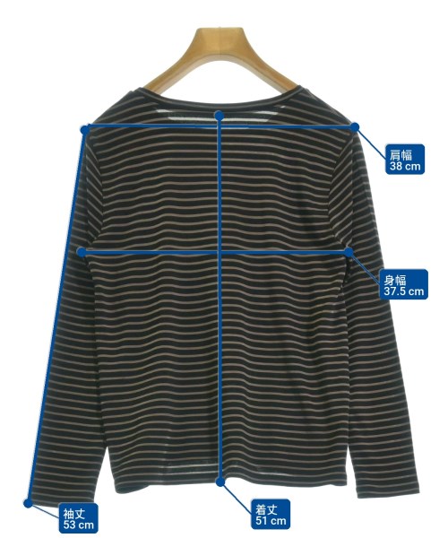 GEORGES RECH（ジョルジュレッシュ）Tシャツ・カットソー 黒 サイズ:36(S位) レディース/2200726234255
