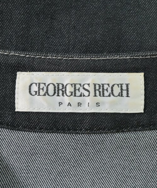 GEORGES RECH（ジョルジュレッシュ）デニムジャケット 黒 サイズ:36(S位) レディース/2200723807032