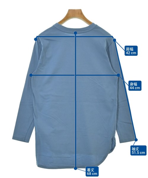 GEORGES RECH（ジョルジュレッシュ）Tシャツ・カットソー 青 サイズ:36(S位) レディース/2200684874340