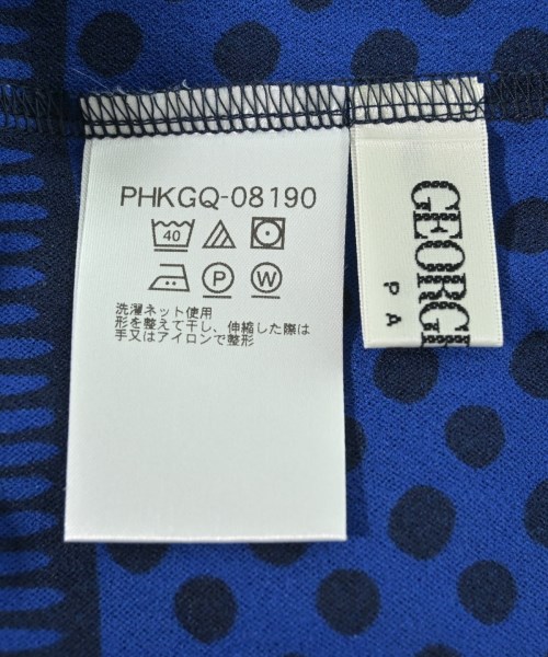 GEORGES RECH（ジョルジュレッシュ）Tシャツ・カットソー 青 サイズ:36(S位) レディース/2200684874388